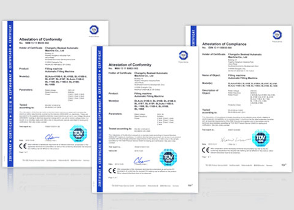 Congratulations on Successful CE Certification of Bealead Automatic Down-Filling Machine